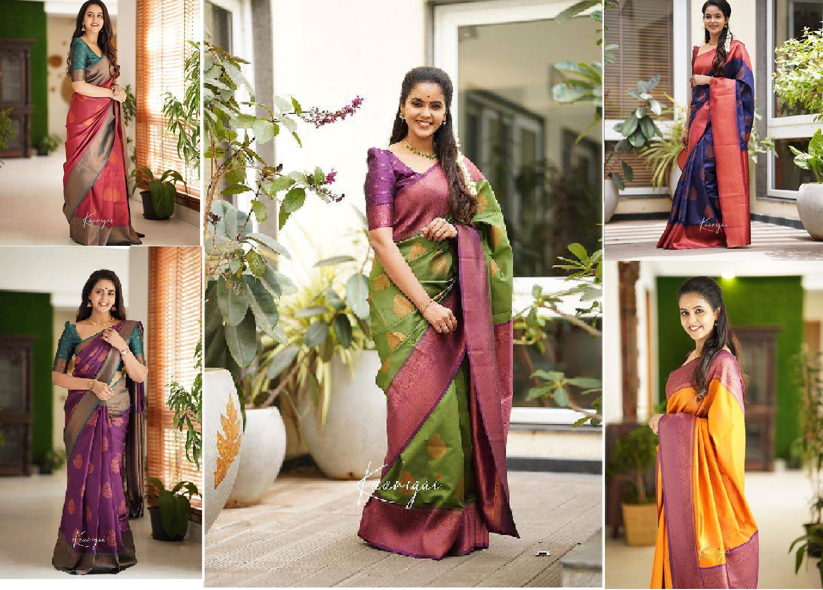 Mcazo 555 Kanjivaram Soft Silk Party Wear Sarees Catalog